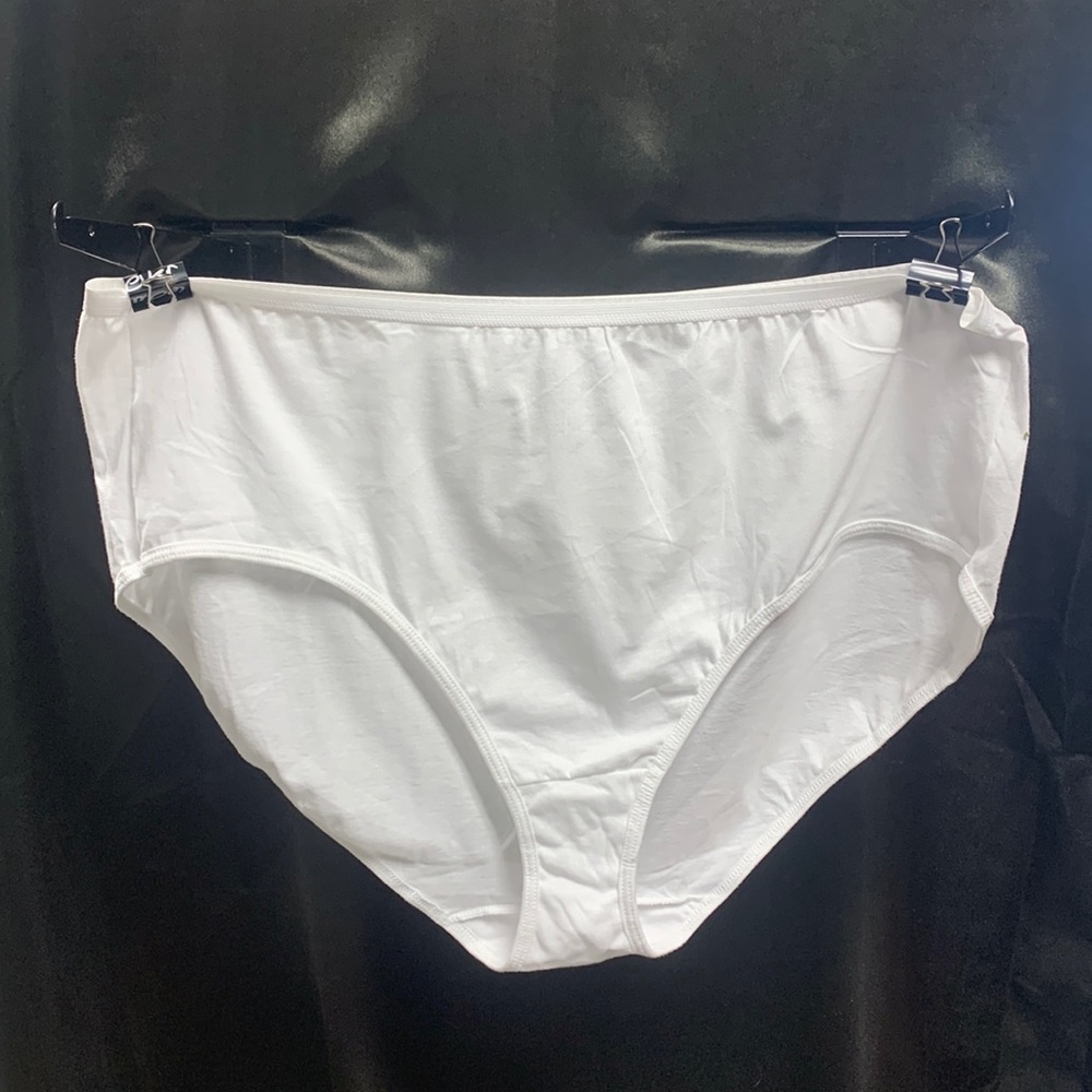 Just My Size size 14 white cotton panty